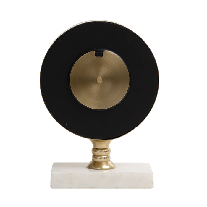 Seraphic Marble Timepiece in gold M.M.I. OVERSEAS