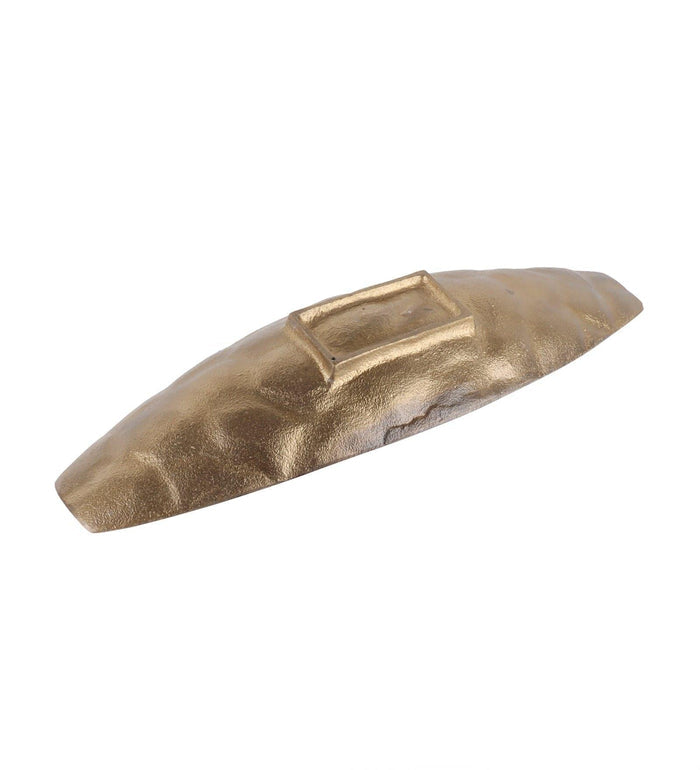 serving tray maroon gold - Ouch Cart