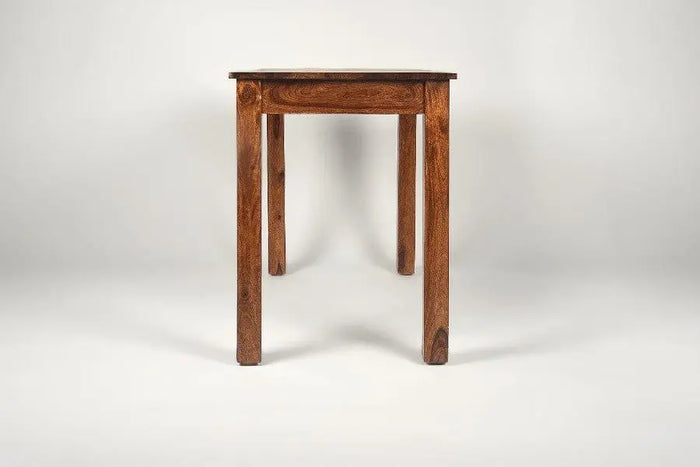 Sheesham Wood Anagh Study Desk With Two Drawers - Ouch Cart