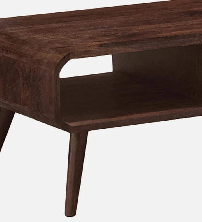 Sheesham Wood Coffee Table in Provincial Teak Finish - Ouch Cart