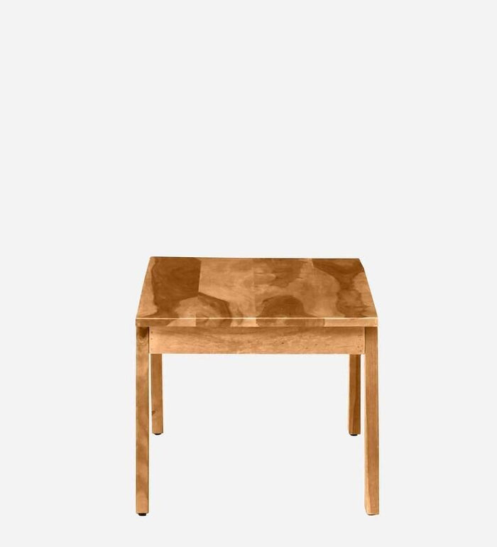 Sheesham Wood Coffee Table In Rustic Teak Finish - Ouch Cart