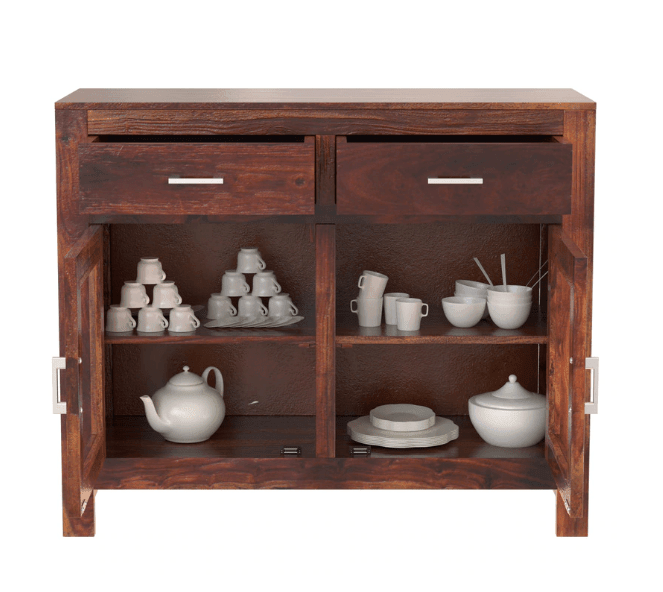 Sheesham Wood console table With Drawer - Ouch Cart