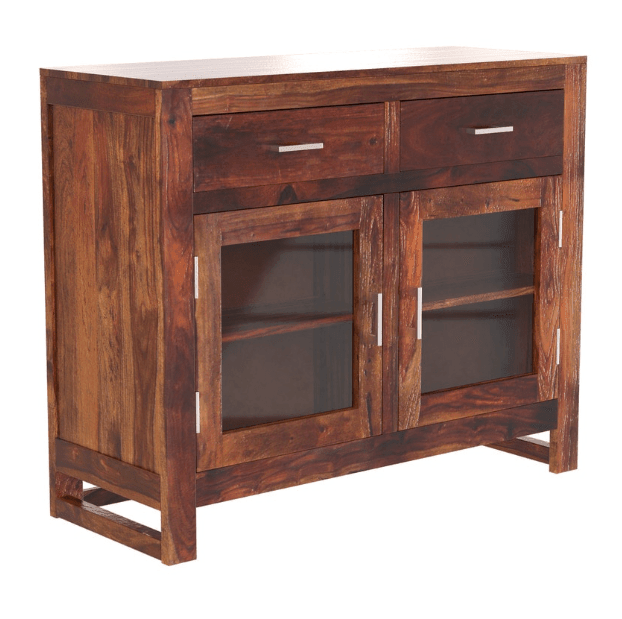 Sheesham Wood console table With Drawer - Ouch Cart