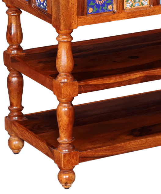 Sheesham Wood console table - Ouch Cart