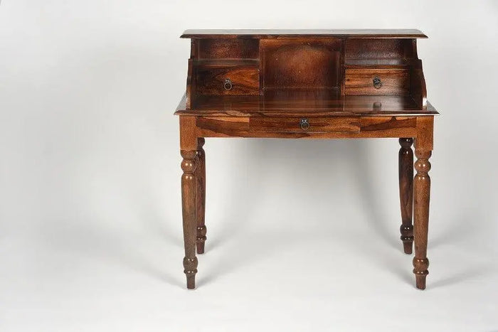 Sheesham Wood Inaaya Study Cum Computer Table - Ouch Cart