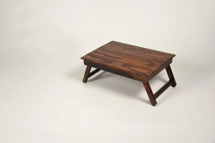Sheesham Wood Jiva Low Rise Laptop Table - Ouch Cart