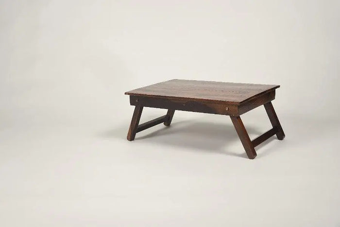 Sheesham Wood Jiva Low Rise Laptop Table - Ouch Cart