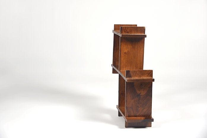 Sheesham Wood Kaushtubh Wall Shelf - Ouch Cart