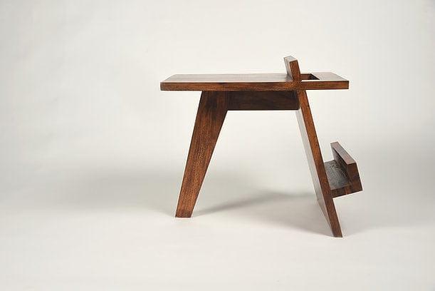 Sheesham Wood Sagara Side Table - Ouch Cart