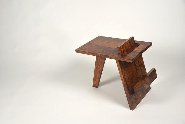 Sheesham Wood Sagara Side Table - Ouch Cart