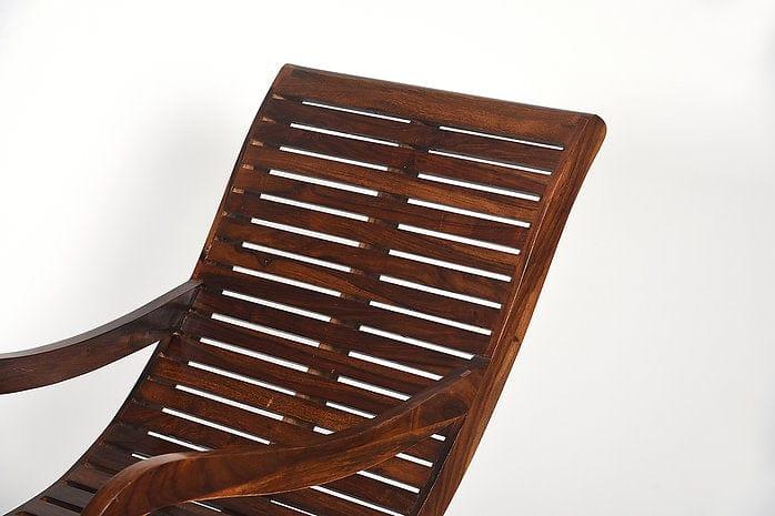 Sheesham Wood Varnini Rocking Chair - Ouch Cart
