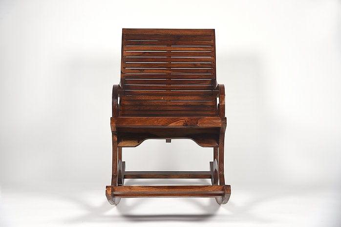 Sheesham Wood Varnini Rocking Chair - Ouch Cart