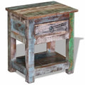 Shi Solid Wood Bedside Table Ouch Cart