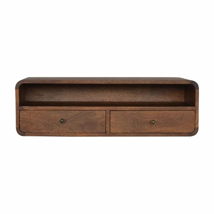 Sho Solid Wood Console Table Ouch Cart