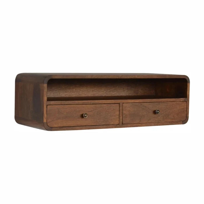 Sho Solid Wood Console Table Ouch Cart