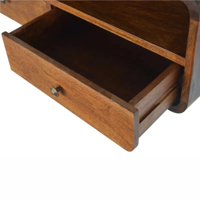 Sho Solid Wood Console Table Ouch Cart