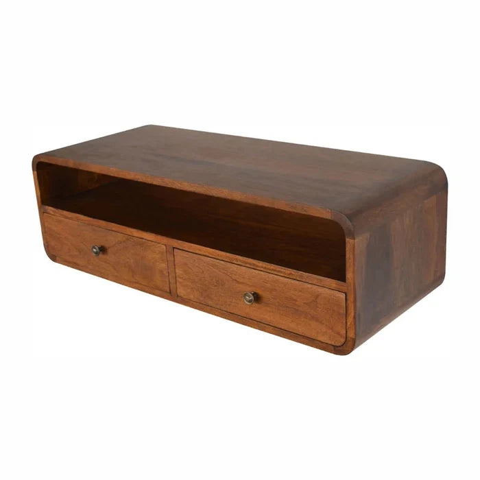 Sho Solid Wood Console Table Ouch Cart