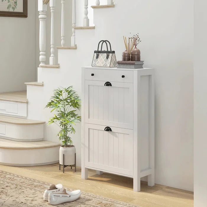 "Sleek & Stylish Shoe Storage Cabinet: Keep Your Entryway Neat and Organized" ouch cart