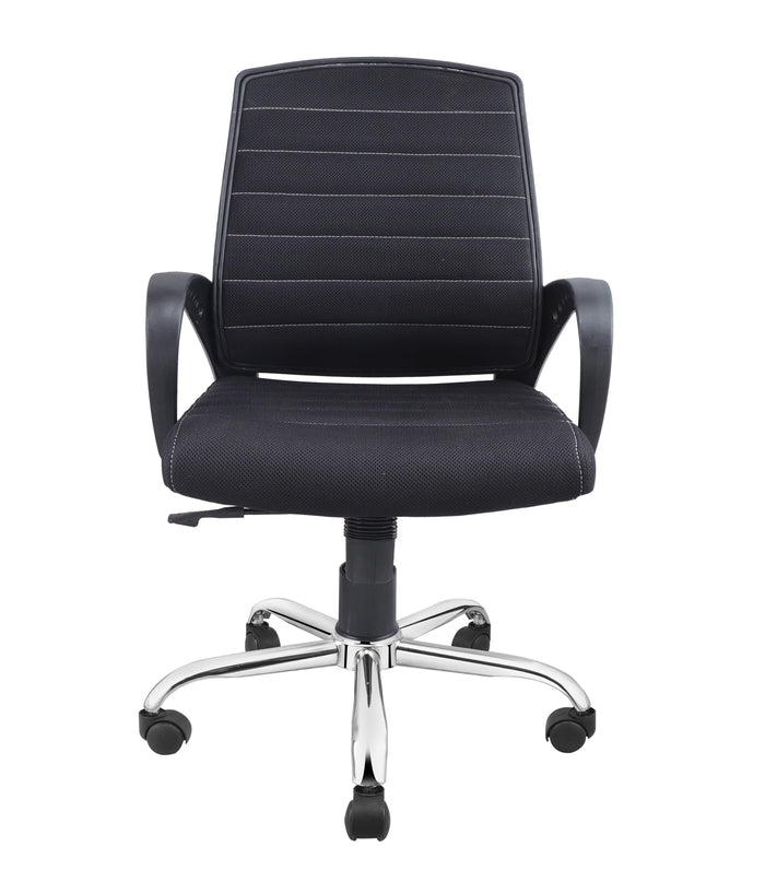 Smart Ergonomic Chair With Breathable Black Mesh Fabric - Ouch Cart | Office chair | Executive chair