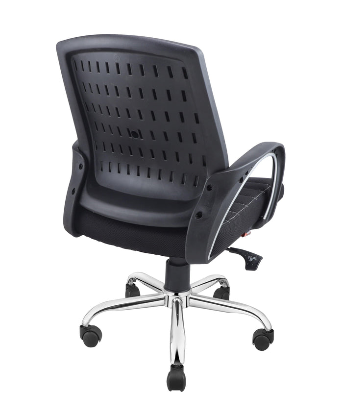 Smart Ergonomic Chair With Breathable Black Mesh Fabric - Ouch Cart | Office chair | Executive chair