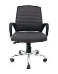 Smart Ergonomic Chair With Breathable Grey Mesh Fabric - Ouch Cart | Office chair | Study chair | Executive chair