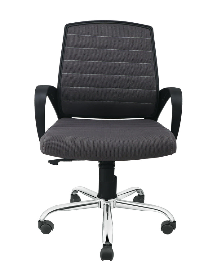 Smart Ergonomic Chair With Breathable Grey Mesh Fabric - Ouch Cart | Office chair | Study chair | Executive chair