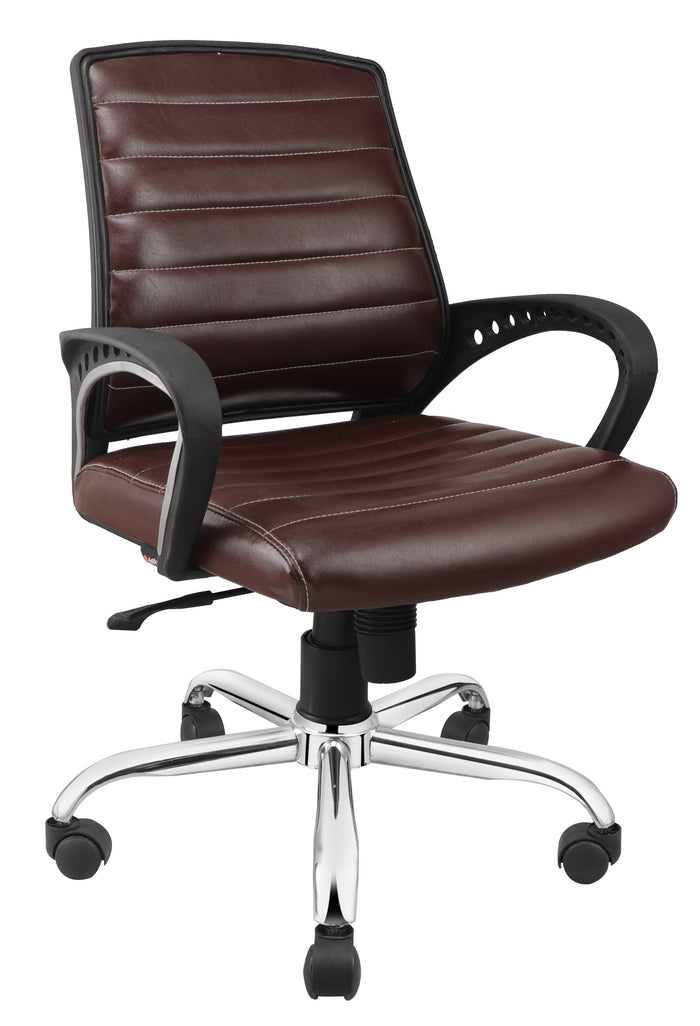 Smart Ergonomic Office Chair in Brown - Ouch Cart
