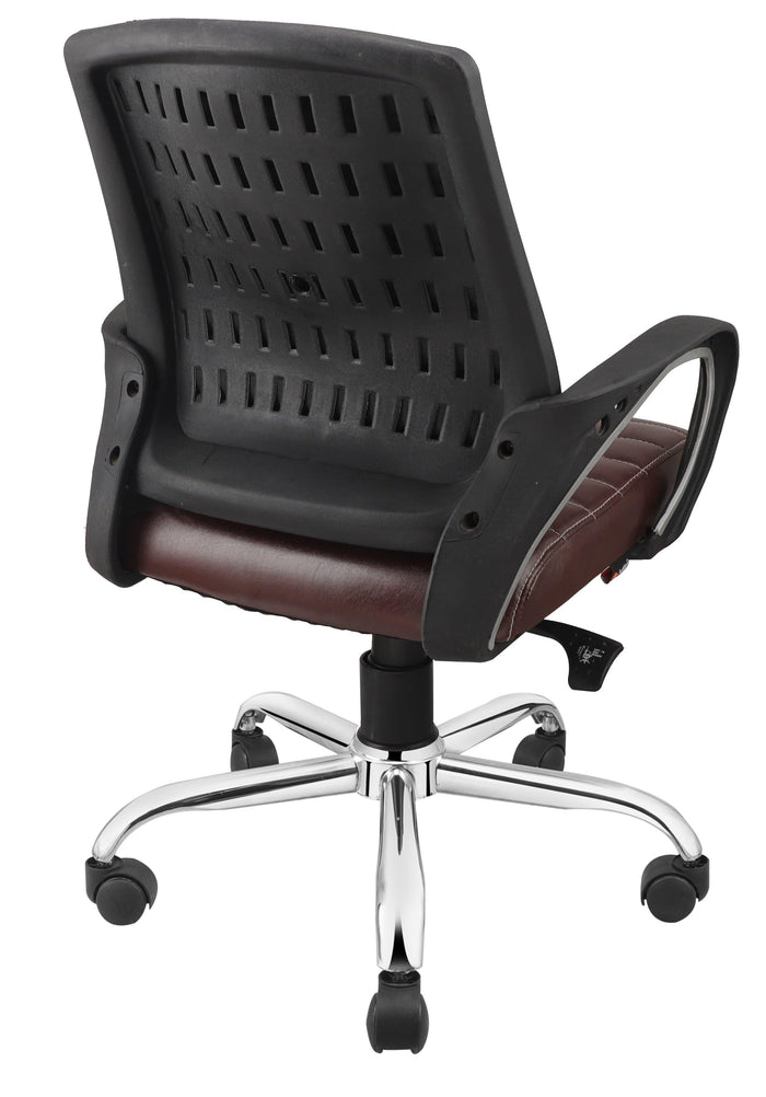 Smart Ergonomic Office Chair in Brown - Ouch Cart | Executive chair | Study chair