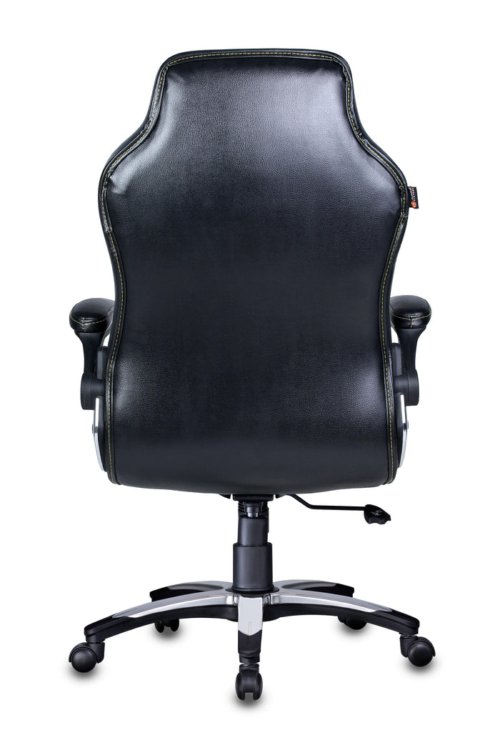 Smart Executive Chair in Black Colour by Adiko Systems - Ouch Cart