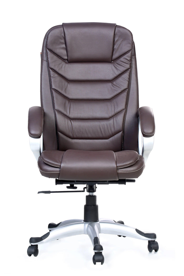 Smart Executive Chair in Brown Colour by Adiko Systems - Ouch Cart  | Office chair | Study chair