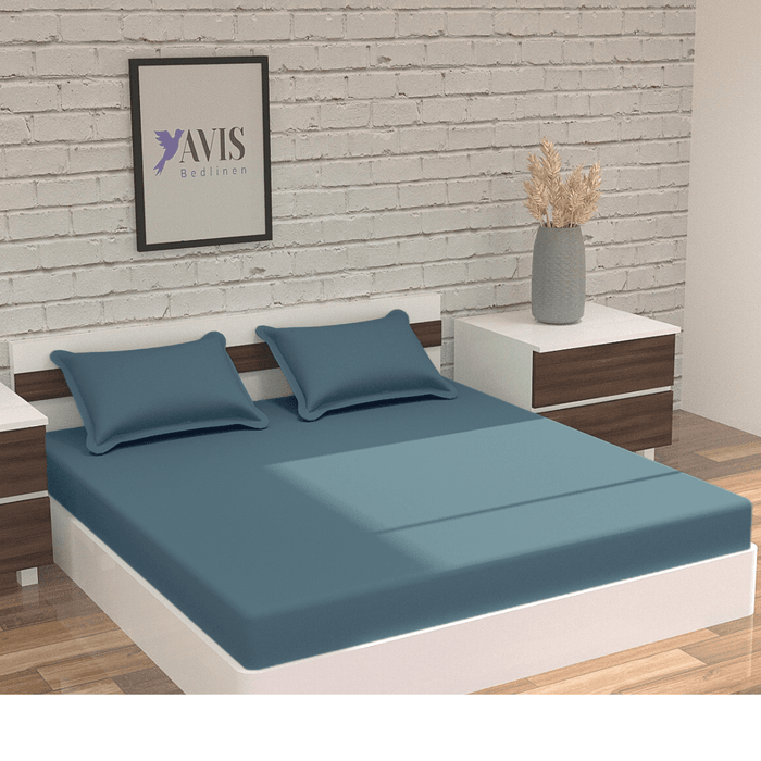 Smoke Blue Bedding Set - Ouch Cart