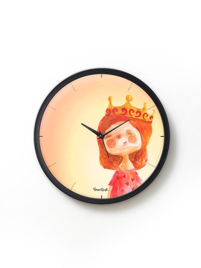 Snooty princess Multicolor Wall Clock - Ouch Cart