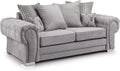 Sofa Verona Fabric Corner Sofa - 2 Seater (Grey, - Ouch Cart