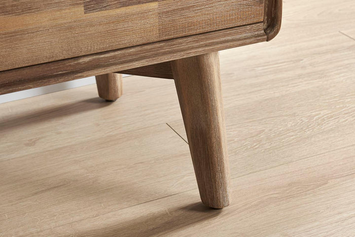 Solid Acacia Wood Seb Nightstand - Ouch Cart