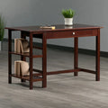 Solid Wood Base Writing Desk Ouch Cart