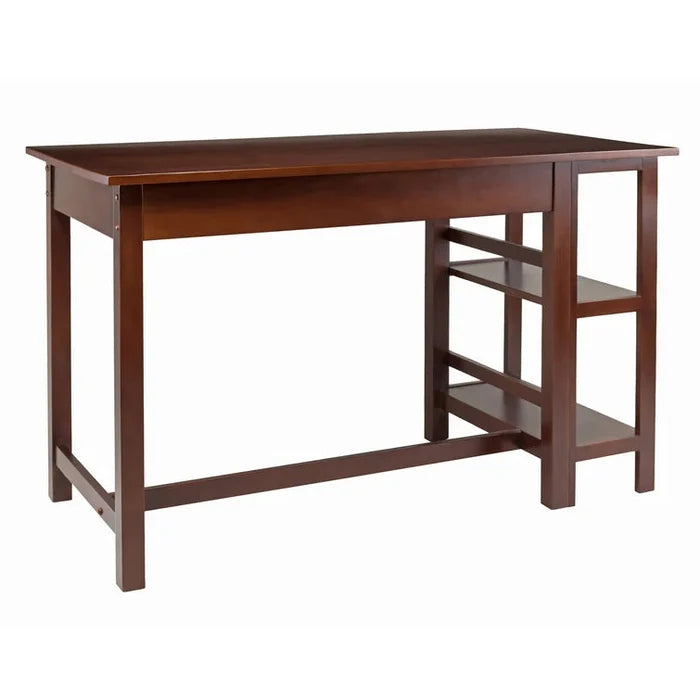Solid Wood Base Writing Desk Ouch Cart