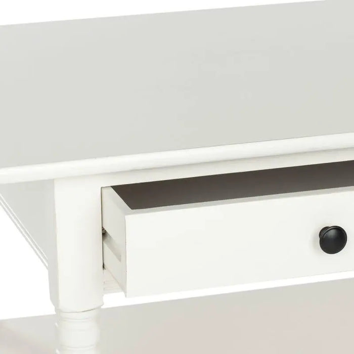 Solid Wood Coffee Table with Storage - Ouch Cart