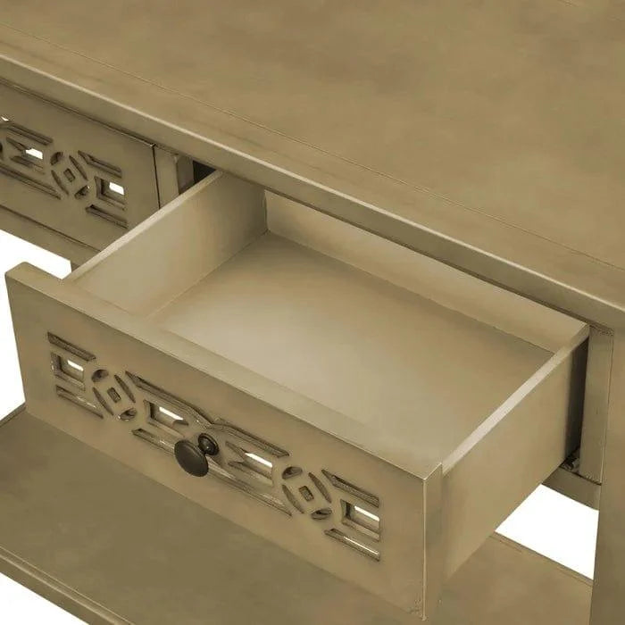 Solid Wood Console Tabl - Ouch Cart