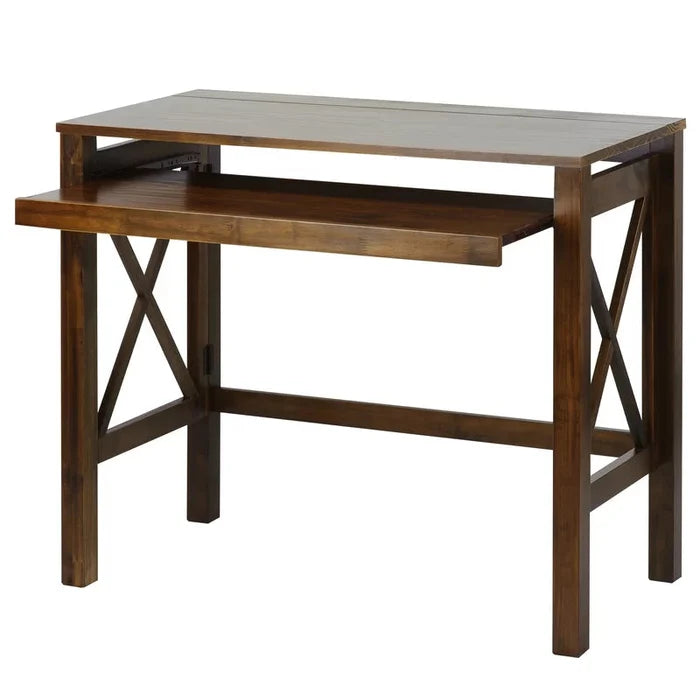 Solid Wood Top Writing Desk ouch cart