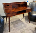 solid Wood Writing Desk ouch cart