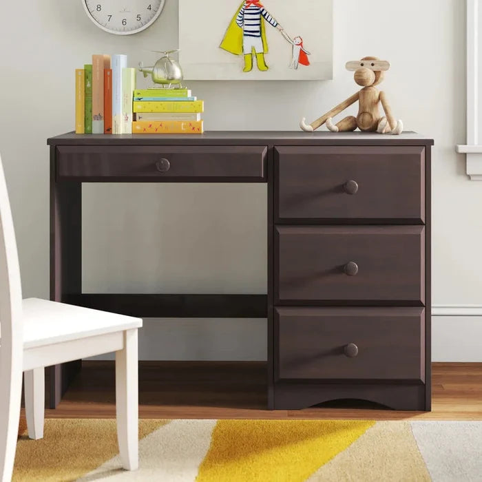 Solid Wood Writing Desk Ouch Cart