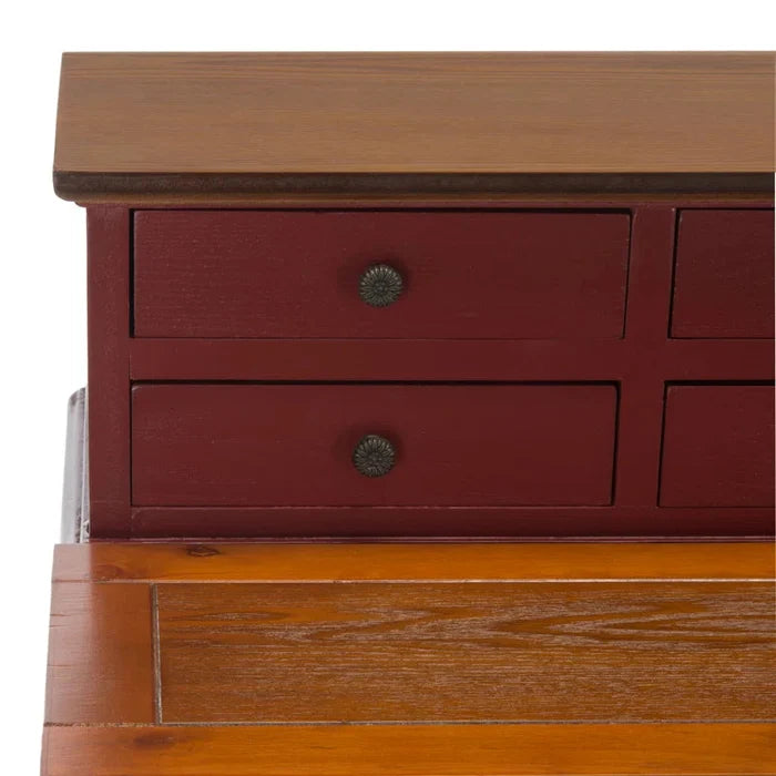 Solid Wood Writing Desk ouch cart