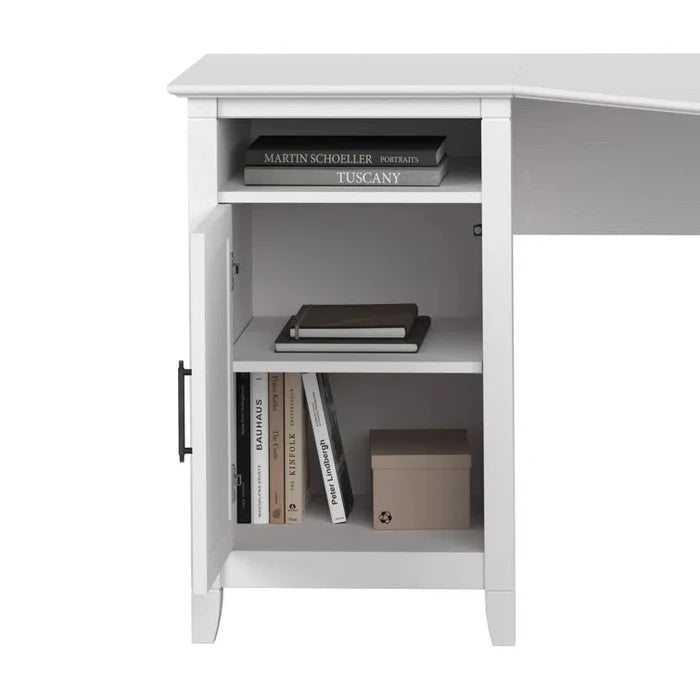 "Spacious 54'' Corner Desk for Optimized Workspace" Ouch Cart