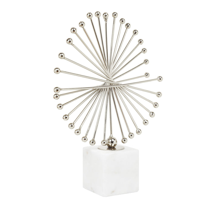 Spinfinity Sculpture in Silver