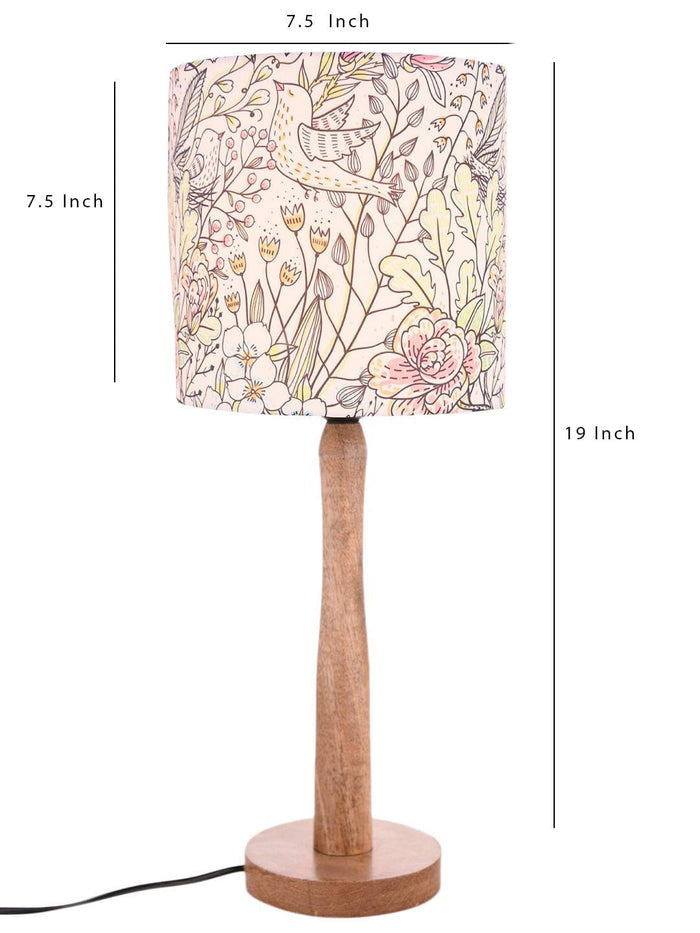 Spring Leaves Wooden Lamp - Ouch Cart