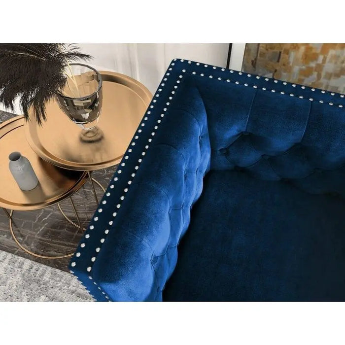 Square Arm Loveseat - Ouch Cart
