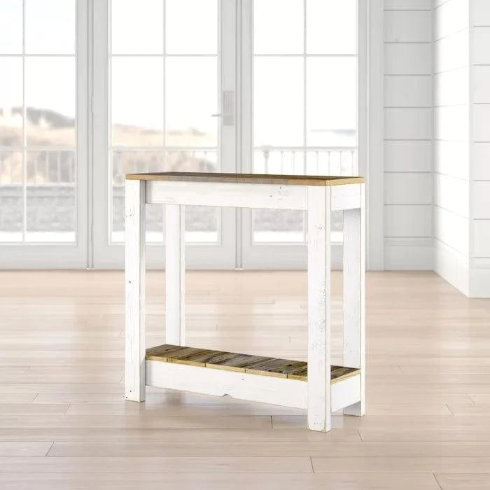 Stellan Solid Wood Console Table - Ouch Cart