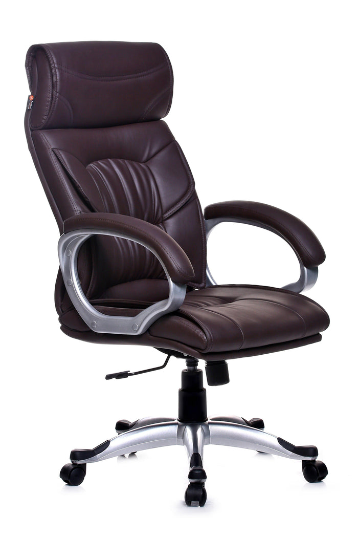 Stylish Executive Chair in Brown Colour by Adiko Systems - Ouch Cart  | Office chair | Study chair
