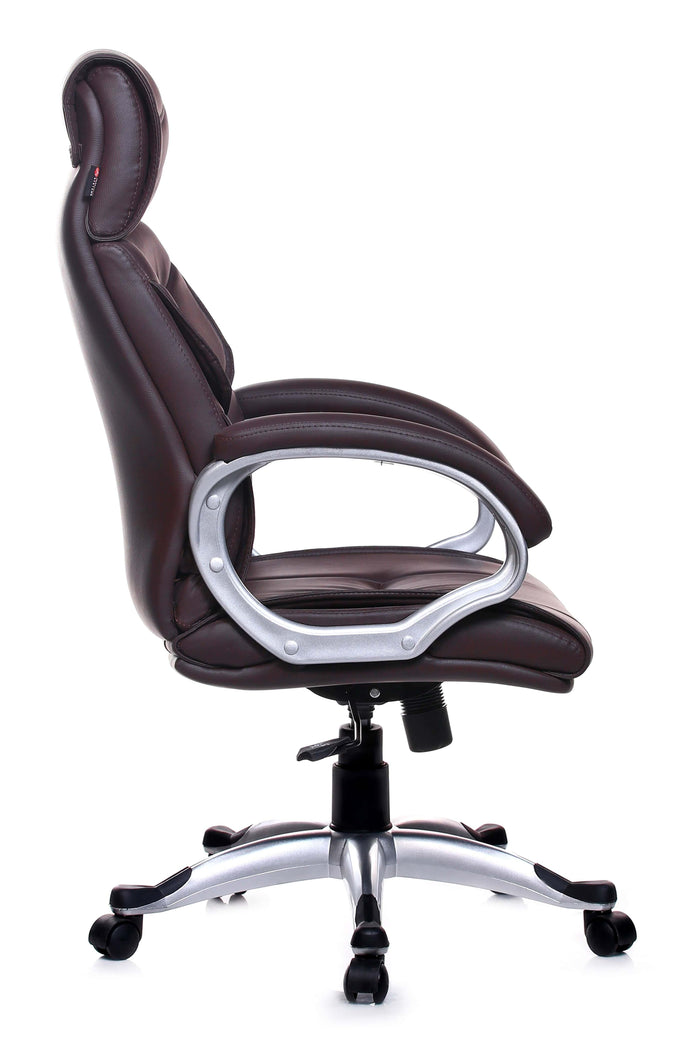 Stylish Executive Chair in Brown Colour by Adiko Systems - Ouch Cart  | Office chair | Study chair