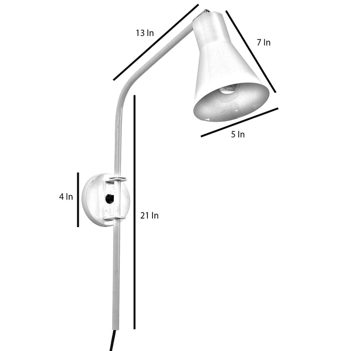 Swing Black Metal Wall Light by SS Lightings - Ouch Cart